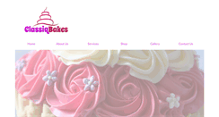 Desktop Screenshot of classiqbakes.com