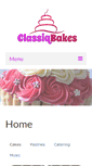 Mobile Screenshot of classiqbakes.com